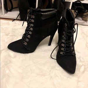 Lace Up Ankle Booties